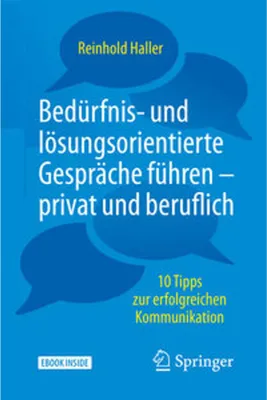 Produktbild von Bedürfnis- und lösungsorientierte Gespräche führen - privat und beruflich