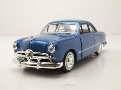 Produktbild von Motormax 73213B Ford Coupe 1949 blau 1:24