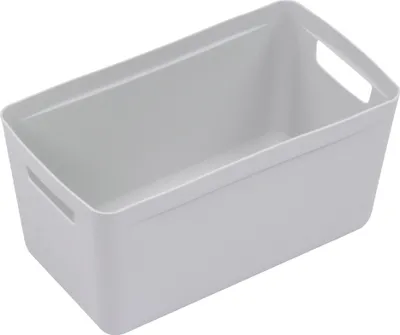 Produktbild von kangaro Aufbewahrungsbox PP 8 Liter grau