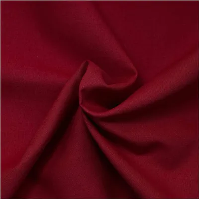 50x150cm Baumwollstoff Oeko - Tex 100 Meterware am Stück Fahnentuch Cretonne weinrot