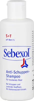 Immagine prodotto di Sebexol S+T shampoo antiforfora per capelli secchi, 150 ml shampoo