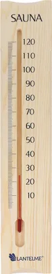 Produktbild von Lantelme Saunathermometer Holz 120 Grad Celsius Höhe 38cm