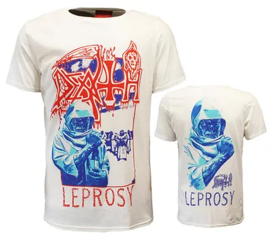 Obrázok produktu pre Tričko s potlačou „Death Leprosy“ – veľkosť S
