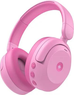 Produktbild von Noise Cancelling Kopfhörer Kinder Bluetooth 5.4, 60H Spielzeit, 80dBA Sichere Lautstärke, Bequeme Passform, Preisgekrönte AUX Kabel für Flugreisen