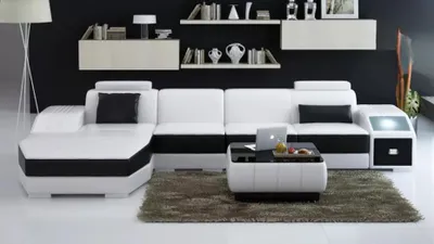 Produktbild von Wohnzimmer Ledersofa Couch Garnituren Sofa Ledersofas Wohnlandschaft  Ledercouch