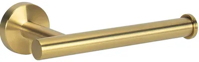 Produktbild von Toilettenpapierhalter, Toilettenpapierhalter aus Edelstahl SUS 304 für Küche und Bad, wandmontierter Toilettenpapierhalter (gebürstetes Gold)