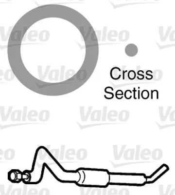 Produktbild von VALEO Dichtung Kühlmittelrohrleitung 509186 0,005kg