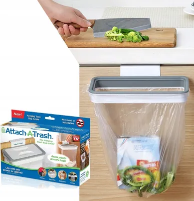 Produktbild von Küchen-Mülleimer, 3-in-1, Grau