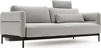 Obrázek produktu pro Selsey Solianero - 3místná pohovka s funkcí spaní, světle šedá, 223 cm
