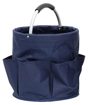 Faltbare Werkzeugtasche 17 L, marineblau, mit 6 Außentaschen