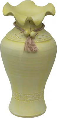 Produktbild von BODENVASE "CORTADO" - Größe: ca.40 CM Gelb