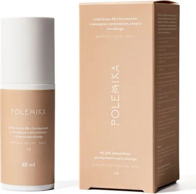Produktbild von POLEMIKA Leichte BB-Creme mit Traubenferment und Meerfenchelextrakt Nr. 1, 30 ml