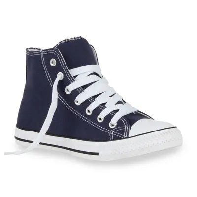 Zdjęcie produktu dla Mytrendshoe Damskie Sneakersy Kultowe Buty Sportowe 70861, Kolor: Granatowy, Rozmiar: 38