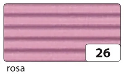 Obrázek produktu pro FOLIA 741026 Vlnitá lepenka, 50 x 70 cm, růžová