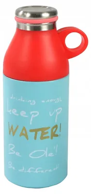 Produktbild von Thermos Trinkflasche 450ml Rot-Blau 237093