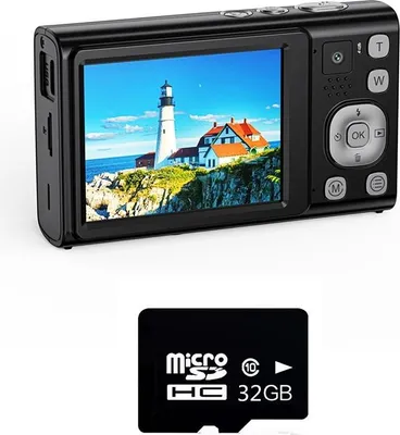 Obrázek produktu pro INF 96MP 5K Digitální Fotoaparát s 6x Optickým Zoomem a 32GB TF Kartou