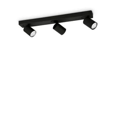 Produktbild von Rudy Moderne Deckenleuchte Metall Schwarz 3 Lichter 7W 3000K Warmes Licht