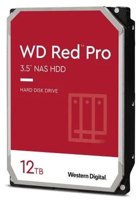 Produktbild von WD Red Pro WD122KFBX - Festplatte - Enterprise - 12 TB - intern - 3.5" (8.9 cm)