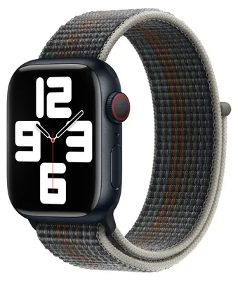 Image de Bracelet Apple Sport Loop pour Apple Watch | 38/40/41/42 mm - Couleur Midnight