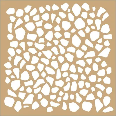 Produktbild von 2 schablonen 20 x 20 cm - Pflanzen