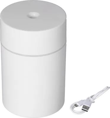 Obrázek produktu pro Mini zvlhčovač vzduchu do auta, tichý, přenosný, sprej, zvlhčující, USB zvlhčovač vzduchu do ložnice, kanceláře, auta, bílý