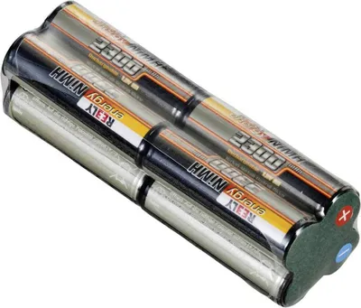 Produktbild von Reely Modellbau-Akkupack (NiMh) 9.6 V 2300 mAh Zellen-Zahl: 8 Mignon (AA) Mignon (AA) Block Mit Lötfahne