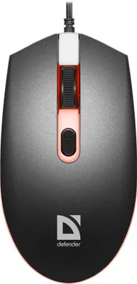 Imagen del producto de Defender DOT MB-986, ratón óptico, para uso con ambas manos, conexión USB tipo A, 1600 DPI, color