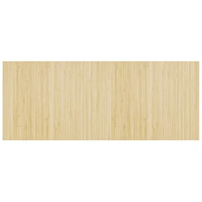 Produktbild von vidaXL Teppich Rechteckig Hell Natur 80x200 cm Bambus