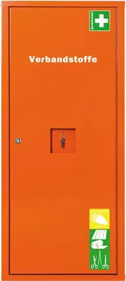 Produktbild von SÖHNGEN Medizinschrank Verbandstoffe ohne Norm orange