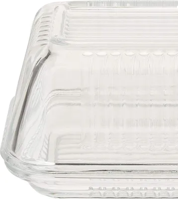 Butterdose mit Deckel - Butterglocke - Butterplatte - Butterbehälter mit Deckel - Butterdose mit Deckel - Butterbox