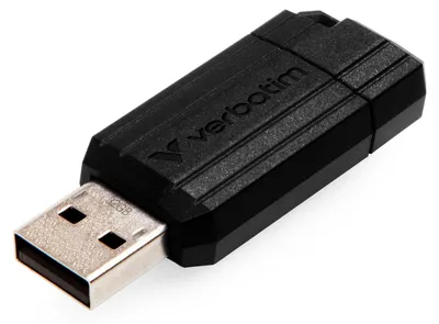 Produktbild von Verbatim PinStripe USB-Stick 32 GB USB 2.0 Schwarz