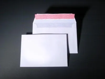 Immagine prodotto di Buste C6, 100 g/m², autoadesive, confezione da 500 pezzi, bianche