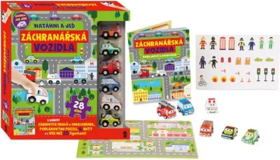 Obrázok produktu pre Natáhni a jeď: Záchranářská vozidla