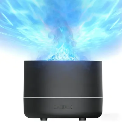 Produktbild von 7-Farben Sternenhimmel Duftlampe, Aroma Diffuser, 200ml Wassertank, als 30-45ml/h, USB Luftbefeuchter, Schlafzimmer Licht
