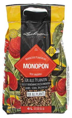 Obrázok produktu pre Rastlinný substrát MONOPON 6L LECHUZA