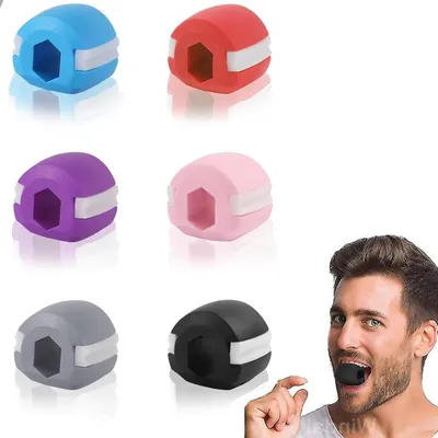 Obrázok produktu pre Jaw Trainer Set, 6-dielna sada, V-tvarovanie tváre, pre mužov a ženy, efektívne cvičenie tváre