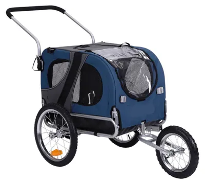 Image de Remorque pour chien Trekker 2-en-1