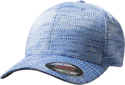 Produktbild von Flexfit Jacquard Knit / Schwarze Schirmunterseite - Farbe: Blue - Größe: S/M