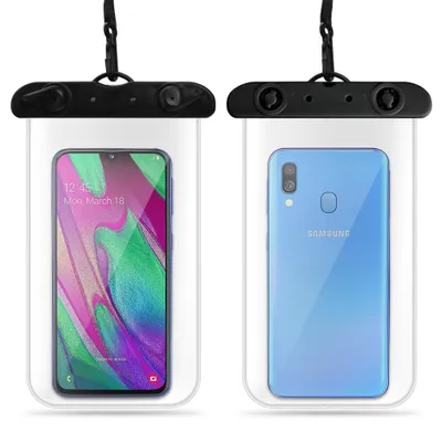 Produktbild von Schutzhülle Samsung Galaxy A20 Tasche Handy Hülle Wasserdichte Strand SmartphoneFarbe:Ultra Clear