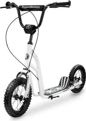 Image de Trottinette HyperMotion VIVA 12 (roues gonflables de 30 cm) - Blanche