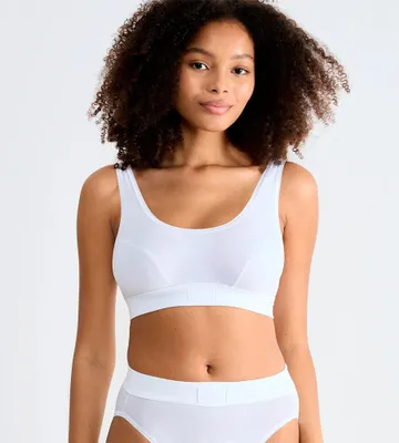 Produktbild von Sloggi Bio Damen-Bustier Double Comfort" weiß 44"