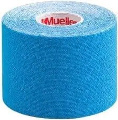 Zdjęcie produktu dla Kinesiology Tape Mueller bawełniana, oddychająca 5 cm x 5 m niebieska
