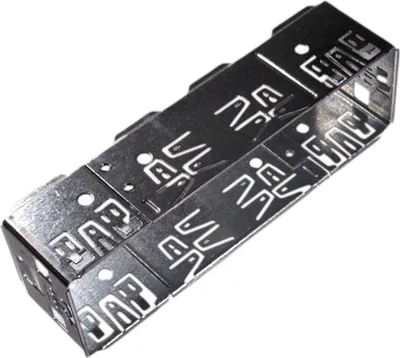 Produktbild von ACV 1701-00 1-DIN Blechrahmen Blaupunkt