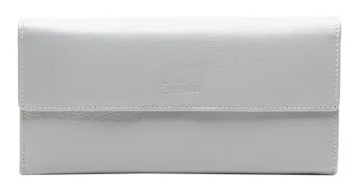 Produktbild von Esquire Leder Geldbörse Viktoria Ladies Long Wallet Grey grau