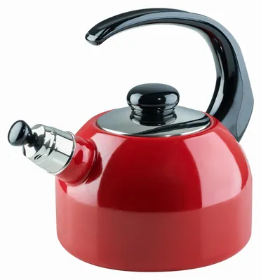 Produktbild von RIESS 0543-020 Flötenkessel Plus 2 Liter, rot / Wasserkessel