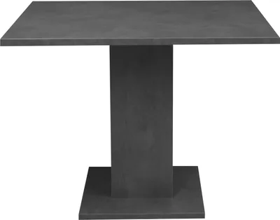 Produktbild von Säulen-Esstisch >Tip< in graphit - 80x76x80cm (BxHxT)