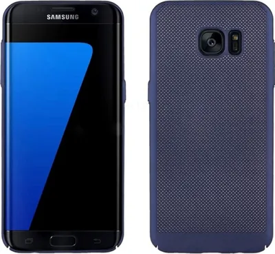 Produktbild von Handy Hülle für Samsung Galaxy S7 Edge Schutzhülle Case Tasche Cover Etui Blau
