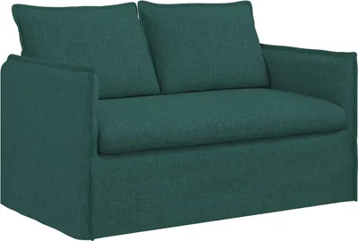 Immagine prodotto di vidaXL Divano Verde scuro 136 x 82 x 85 cm Tessuto