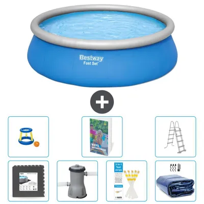 Produktbild von Bestway Fast Set Rund - 457x122 cm - 8-teilig S351