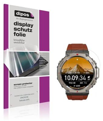 Produktbild von 6x Schutzfolie für ZWOIVHE Sekoda GPS klar Displayschutzfolie Folie Display Schutz dipos